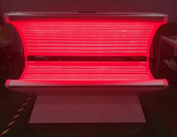 Red Light Squared Bed - Image 4
